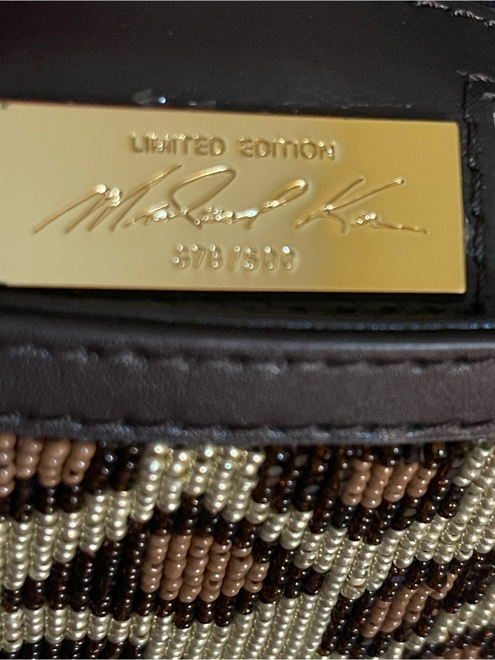 NWT Michael Kors Bradshaw beaded limited edition leopard bag - Picture 14 of 14